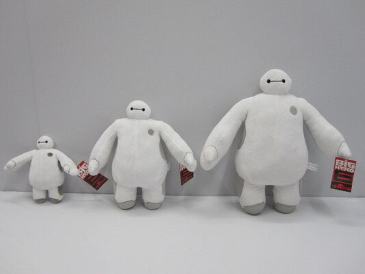 Grote Held 6 Baymax-Pluchestuk speelgoed met Rotatiehand, 20cm 30cm 40cm Grootte