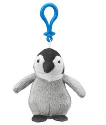 Zwarte, Grijze Pinguïn Gevulde Dierlijke Pluchestuk speelgoed de Bevorderingsgiften 12cm van Keychain