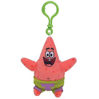 Het Spongebob Gevulde Stuk speelgoed Keychain van de Dierenpluche met Zachte Pluchestof