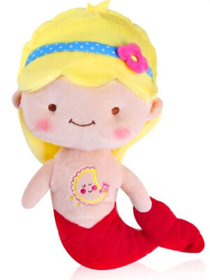 Doll van de jonge geitjes de Roze Gevulde Meermin Leuke Kleine Gevulde Dieren van het Babyspeelgoed