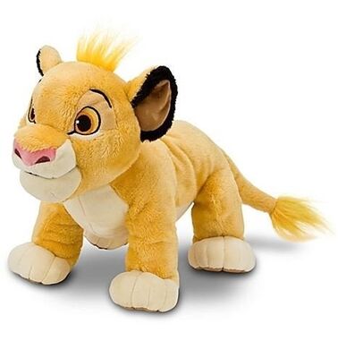 Gepersonaliseerd Gevuld van de Koningssimba van de Dierenleeuw de Pluchestuk speelgoed, Sinaasappel