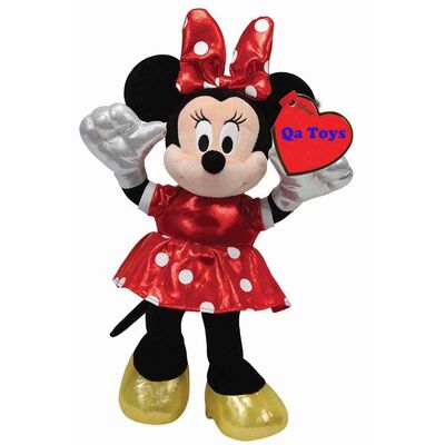 Pluche Minnie Mouse van manier de Rode Disney voor het Gevulde Speelgoed van Valentine dagen