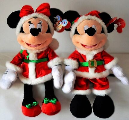 18inch Kerstmis Mickey Mouse van manierdisney en Minnie Mouse-Pluchespeelgoed