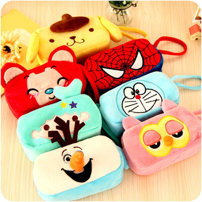 Bevroren Olaf Cartoon Plush Pencil Pouch, de Dierlijke Zak van het Ritssluitingspotlood