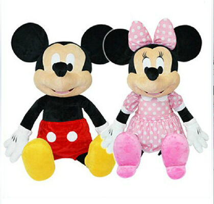 Disney-de Pluchespeelgoed van de Mickey muismuziek, het Spreken het Roze van het Vriendenspeelgoed en Rood
