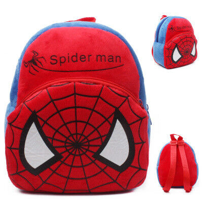 De Rugzakken van de de Jonge geitjesschool van beeldverhaalspiderman personaliseerden Zachte Pluche