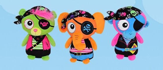 van de Karaktershalloween van 8 duimcarnaval van het de Pluchespeelgoed de Kleine Gevulde Dieren
