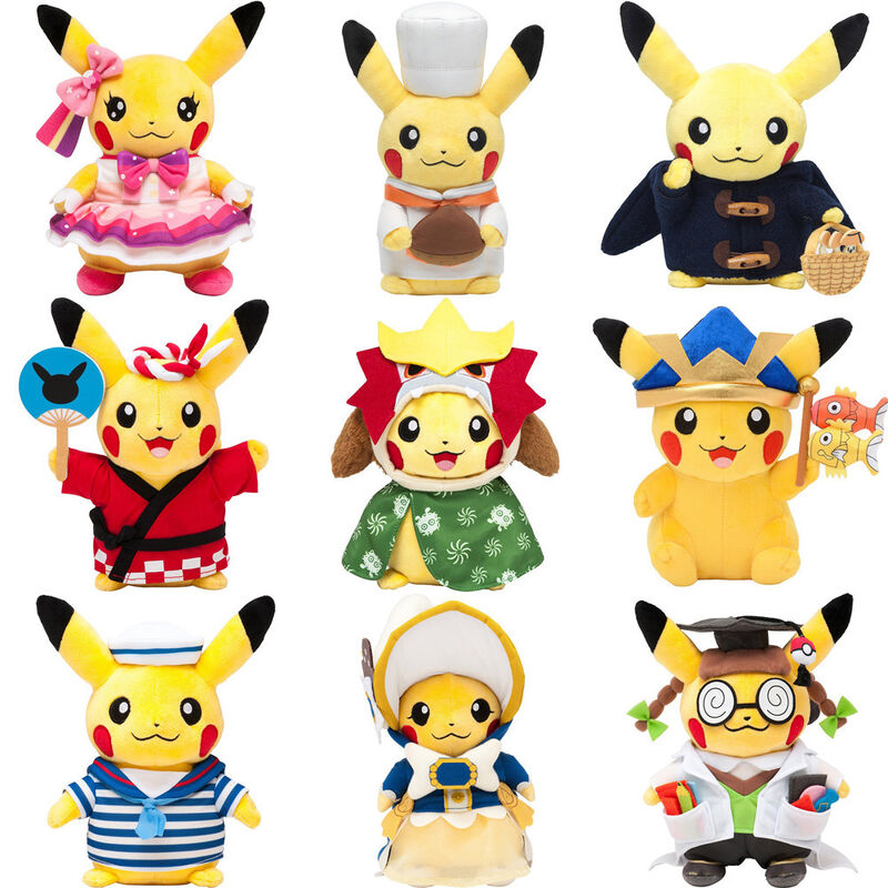 De nieuwe Beeldverhaalkarakters Pokemon vulden Pluchespeelgoed 8inch voor het Stuk speelgoed van de Kraanverkoop Machine